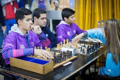 Marcos Ortiz, protagonista de una historia particular: es ciego y compite con rivales que no lo son.