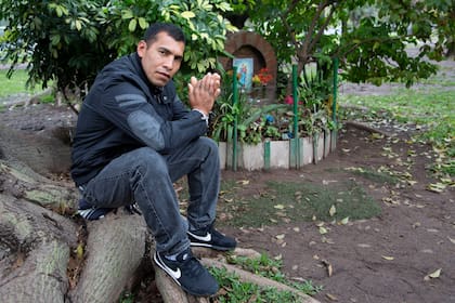 Marcos pudo conseguir un trabajo estable y un lugar digno donde vivir