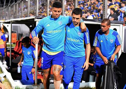 Marcos Rojo le quiere demostrar a Diego Martínez que está para ser titular ante River