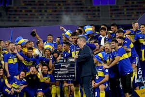 El inesperado final del cheque gigante que recibió Boca por ganar la Copa Argentina