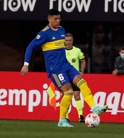 Marcos Rojo sufrió una lesión contra Vélez