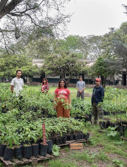 Marcus, Lorena, Alfonso, Julio y Evelyn, parte del grupo emprendedor del proyecto