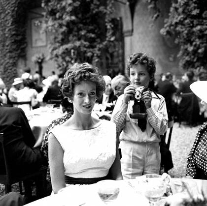 Marella Caracciolo, hija de un noble napolitano y una cervecera de Illinois que se cas con Gianni Agnelli, el patriarca del imperio Fiat