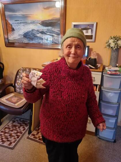 Margaret recibió de vuelta su dinero: el monto superaba los $70 mil argentinos 