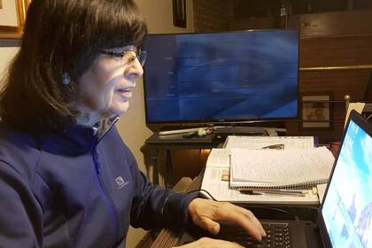 Margarita Villegas venció el temor que le generaba tener clases de inglés virtuales