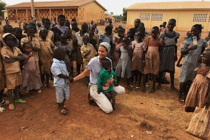 Margarita Grobocopatel, en Costa de Marfil