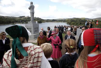 Margarita II se despidió de Argentina con una visita a Tandil