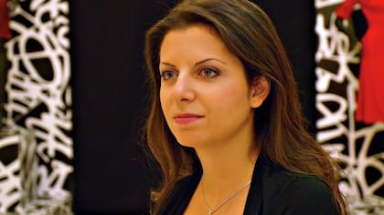 Margarita Simonyan, directora de la Cadena RT, a más cercana a Putin