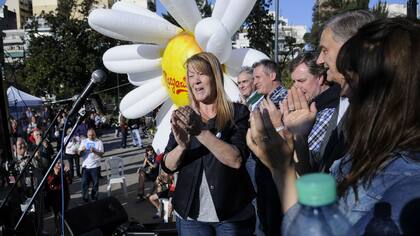 Margarita Stolbizer estuvo junto a Victoria Donda, Hermes Binner y Manuel Garrido