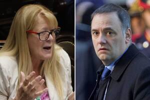 Margarita Stolbizer y Manuel Adorni