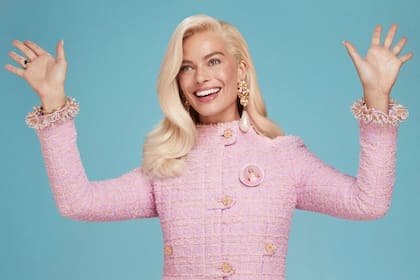 Margot Robbie en una sesión de fotos para la revista Vogue