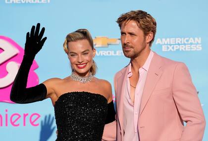 Margot Robbie y Ryan Gosling, los grandes protagonistas de la premiere de Barbie y las estrellas del film que llega el jueves 20 de julio a los cines argentinos