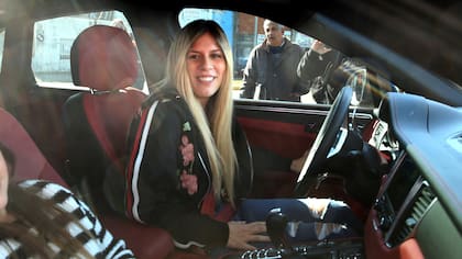 Mari Sol Messi en 2017 en la previa del casamiento de Lionel en Rosario