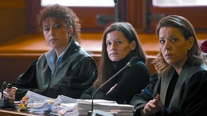 María Ángeles Molina, en el centro