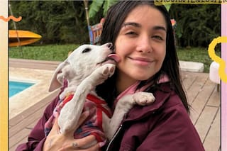 El gesto de María Becerra con cinco perros que casi mueren en las inundaciones en Campana