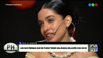 María Becerra habló de su ex en PH