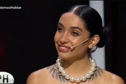 María Becerra habló de su ex en PH: Podemos Hablar