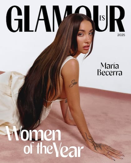 María Becerra: protagonista de la portada de Glamour España y nombrada “Mujer del Año” (Foto: Instagram @glamourspain)