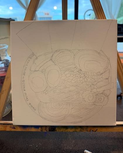 María Becerra se volcó a una de sus pasiones desconocidas, la pintura, en medio de su recuperación