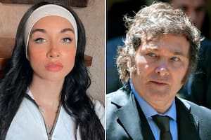 María Becerra y Javier Milei