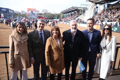 María Belén Ludueña, Jorge Macri, Patricia Bullrich, Guillermo Yanco, Luis Petri y Cristina Pérez