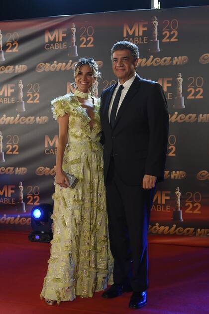 María Belén Ludueña junto a su pareja, Jorge Macri