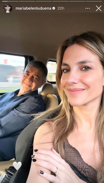 María Belén Ludueña y Jorge Macri fueron a la boda