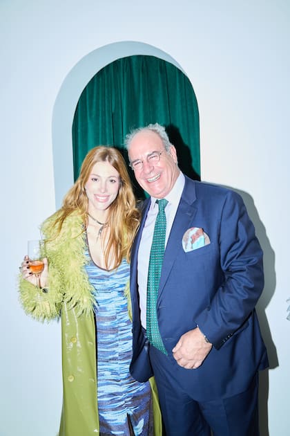 María Campos y Alejandro Quentin, presidente de Elique Group
