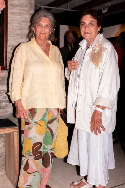 María Casado de Santamarina junto a Blanca Álvarez de Toledo