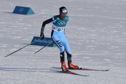 María Cecilia Domínguez terminó 87° en el cross country