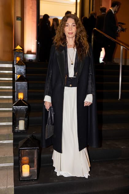 María Cherñajovsky eligió un diseño vintage de su propia marca, Cher.