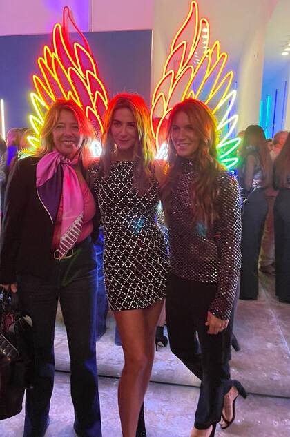 María Claudia Pedrayes, Puli Demaría y la fashion producer Victoria Miranda