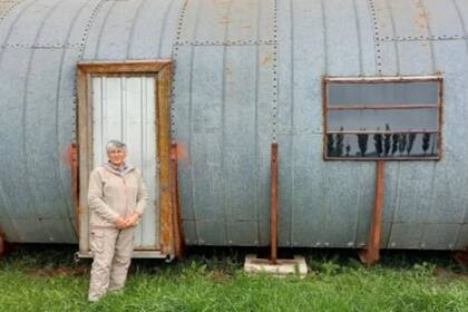 María Cornide, productora de arándanos