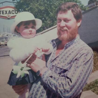 Maria Cristina Willemann dice que su padre siempre fue muy cariñoso con sus dos hijas