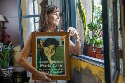 Maria del Carmen Gallego, madre de Maria Cash