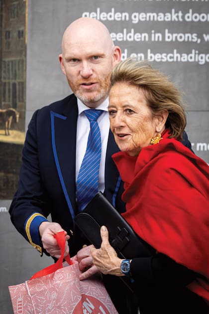 María del Carmen también participó del acto.
