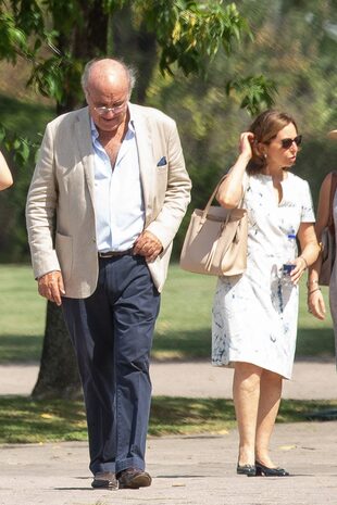 María Elena "Mimi" Blaquier y su marido, Pedro Silvestri.