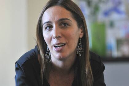 María Eugenia Vidal culpó a Aníbal por no hacer el debate en la Provincia