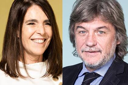 María Eugenia Farrell (Prüne) y Mariano Rodríguez Giesso