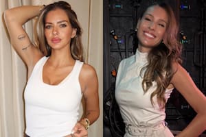 María Eugenia la ‘China’ Suárez recurrió a su cuenta de Instagram para hacer un par de ajustes que la llevaron a dejar de seguir a Carolina ‘Pampita’ Ardohain (Foto: Instagram/@sangrejaponesa @pampitaoficial)