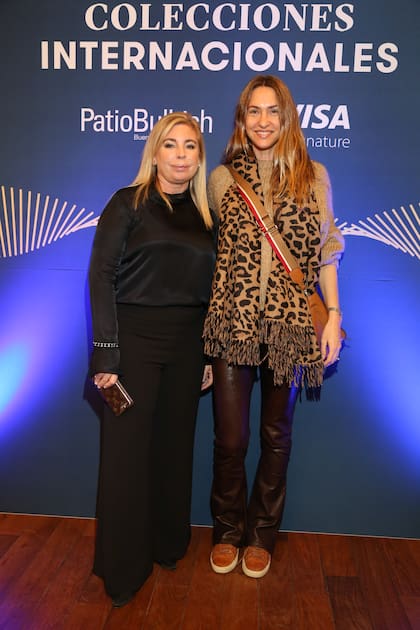 Maria Eugenia Nieto Orbe, Center Manager de Patio Bullrich, y Andrea Bursten