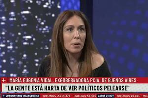 María Eugenia Vidal dijo que no decidió su situación en las próximas elecciones pero que seguramente va a poner el cuerpo