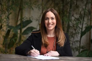 María Eugenia Vidal oficializó su precandidatura como candidata a diputada nacional en la ciudad; en la misma boleta está Fernando Iglesias, a quien cuestionó por sus dichos sobre Florencia Peña