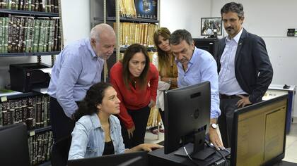 María Eugenia Vidal Registro Provincial de las Personas La Plata digitalización partidas nacimiento Abuelas Plaza Mayo