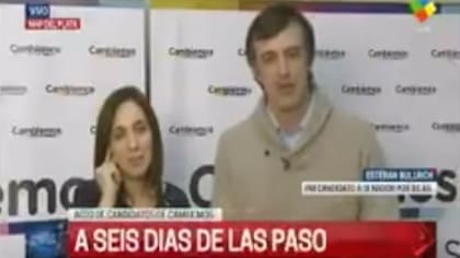 María Eugenia Vidal y Esteban Bullrich