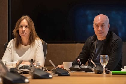 María Eugenia Vidal y Horacio Rodríguez Larreta