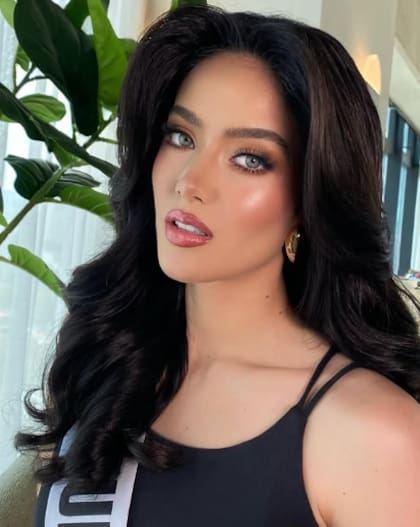 María Fernanda Vázquez, primera finalista de Miss Universo México (Instagram/@julio_guzmanmakeup)