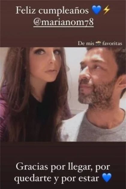 El saludo de María Fernández a Mariano Martínez que despertó sospechas de romance
