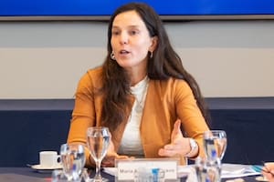 María Florencia Zicavo, en el centro