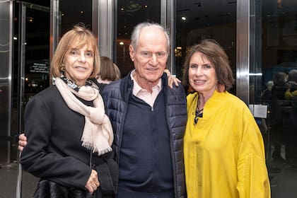 María Freixas, Federico Braun y Patricia Nazar